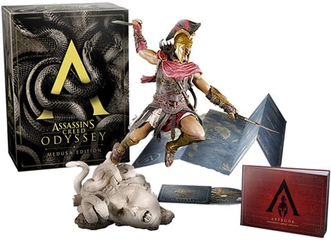 Assassin's Creed: Odyssey Medusa Ed. w/Statue, Artbook & OST (No DLC)
