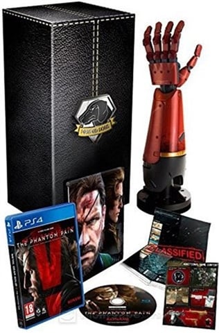 Metal Gear Solid V: The Phantom Pain Collector's Ed. w/Arm, Map & Blu-ray
