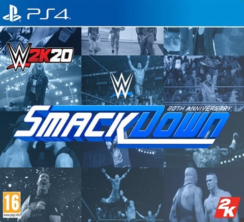 WWE 2K20 Smackdown! Ed. w/Ring Skirt Piece & Plaque (No DLC)