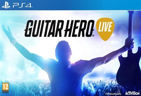 Guitar Hero Live + 6 Button Guitar + USB Dongle