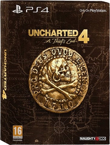 Uncharted 4: A Thief's End Libertalia Ed. w/Statue & Artbook