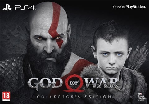 God of War Collector's Ed. w/Statue, Carvings, Lithograph & Map (No DLC)