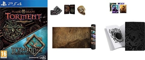 Beamdog Ult. Coll. Ed. w/Dice Set, Skull, Journal, 2x Pins, 4x Litho & Map