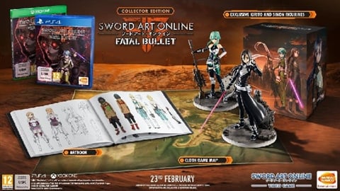 Sword Art Online: Fatal Bullet Collector's Ed. w/Figurines, Artbook & Map
