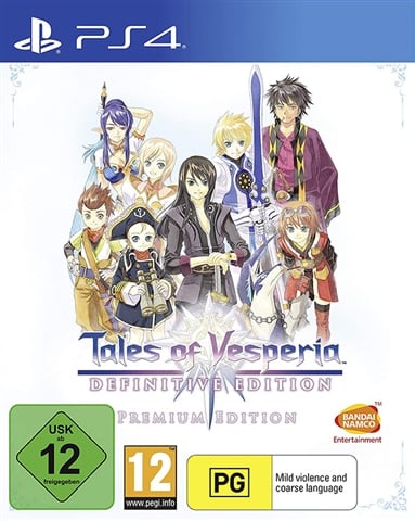 Tales of Vesperia Premium Ed. w/Pins, Card Set, Artbook, OST & Metalcase