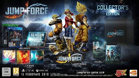 Jump Force Collector's Ed. w/Diorama & Art Boards (No DLC)