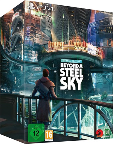 Beyond a Steel Sky: Utopia Ed. w/Lamp, Artbook, Dog Tags, Pin & Steelbook