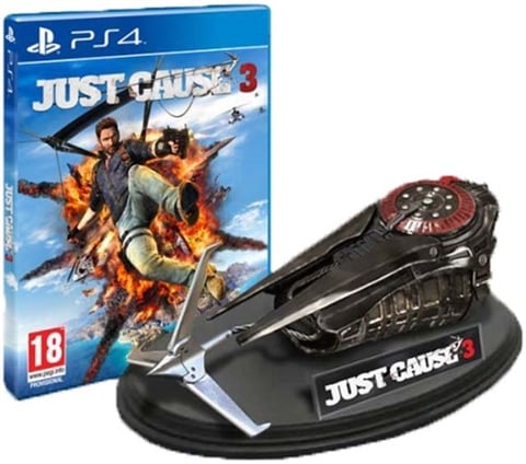 Just Cause 3 Collector's Ed. w/Grappling Hook, Artbook & Map