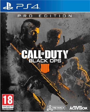 Call of Duty: Black Ops 4 Pro Ed. w/Art Cards, Patches &Pop Socket(No DLC)