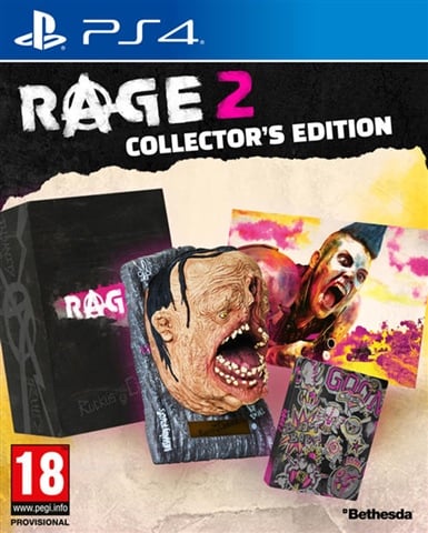 Rage 2 Collector's Edition w/Talking Head & Poster (No DLC)