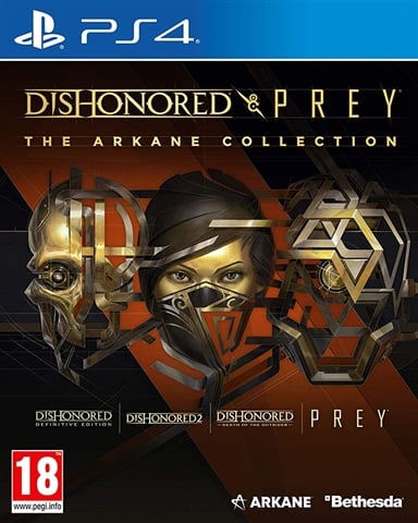 Dishonored 2 & Prey: The Arkane Collection (No DLC) 2 Disc