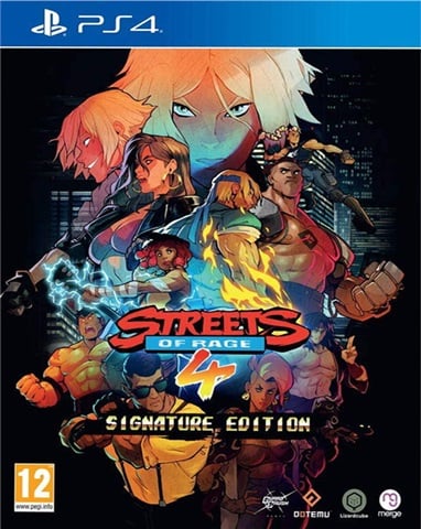 Streets of Rage 4: Sig. Ed. w/Headband, Artbook,5xPins,Keyring,Artcard&OST