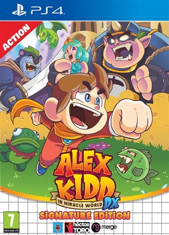 Alex Kidd In Miracle World DX Sig. Ed. w/Medallion, Artbook, Pins, CD &CoA