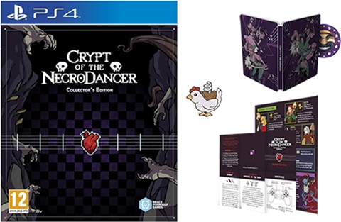 Crypt of the NecroDancer: Coll Ed. (Steelbook+OST+Manual+Pin) No DLC
