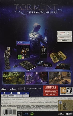 Torment: Tides of Numenera Col. Ed. w/Statue,Talisman,Artbook,Guide,Map&CD