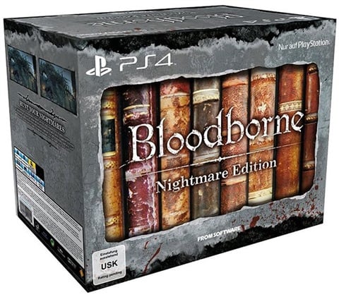 Bloodborne Nightmare Edition w/Trinket, Quill Set, Artbook & Notebook
