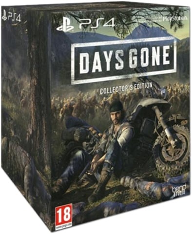Days Gone Collector's Ed. w/Statue, Artbook, Pins, Patch & OST (No DLC)