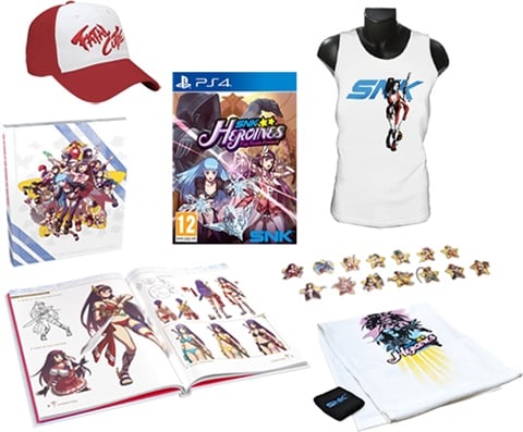 SNK Heroines Diamond Dream Ed. w/ Hat,Book,Towel,Sweatband,CD,Top,14x Pins