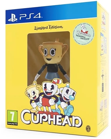 Cuphead Ltd. Ed. w/ Figure, 7x Cards