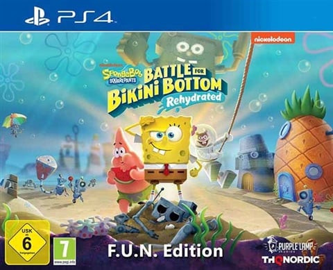 Spongebob Squarepants: BfBB F.U.N. Ed. w/3x Figurines, 5x Keyrings & Socks